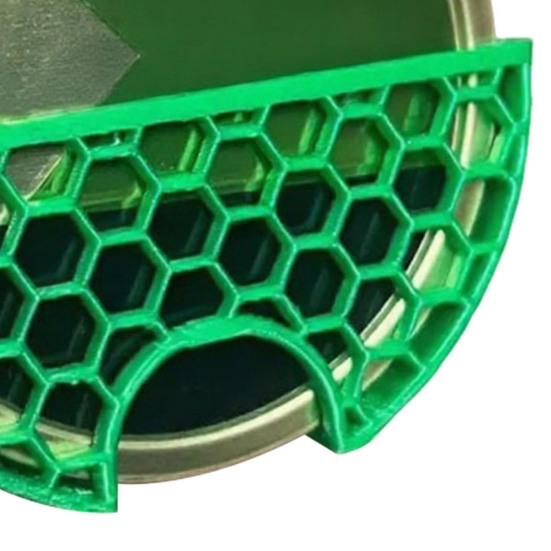 Clip-on Dip Can Holder for Car Visor 3D Printed Dip Can Holder Secure Storage Travel