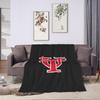 University of Tampa Fleece Blanket, Very Soft Microfiber Flannel Blanket for Couch Warm and Cozy for All Seasons