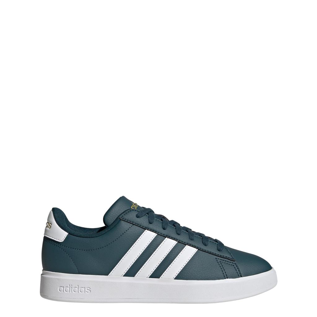 Adidas Grand Court LIT87 Arctic Metallic Size cm 2.0 Women's Sneakers, Night/Footwear White/Gold (IF2840), 23.0