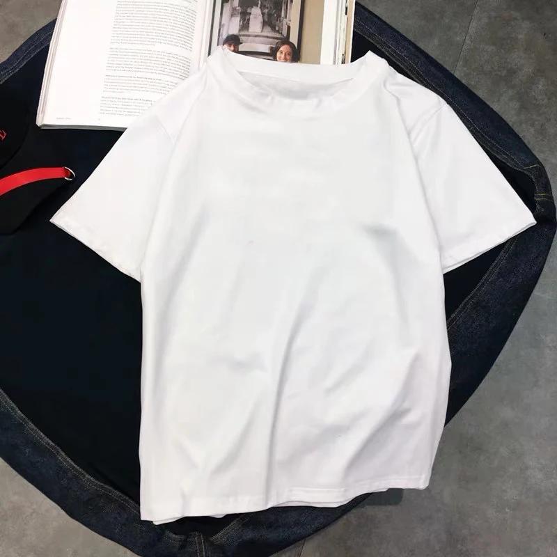 Kawaii T Shirts Women Cat New Tops Female Tshirt Loose Tshirt Summer Tee White Tshirts Round Neck Oversized T Shirt