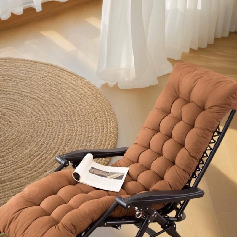 Modern Style Office Integrated Backrest Cushion Solid Color Thicken Student Dormitory Sedentary Chairmat Home Chair Back Cushion