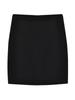 Spring 2024 Women's High Waist Solid Color Bodycon Mini Skirt - Slimming & Sexy A-Line Style
