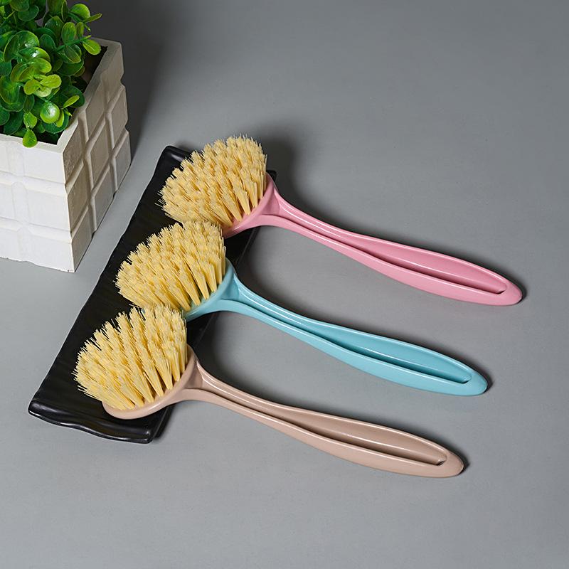 Pot Brush Household Kitchen Brush Pot Dishwashing Artifact Washing Pot Non-staining Oil Brush Brush Bowl Descaling Oil Long Handle Cleaning Brush
