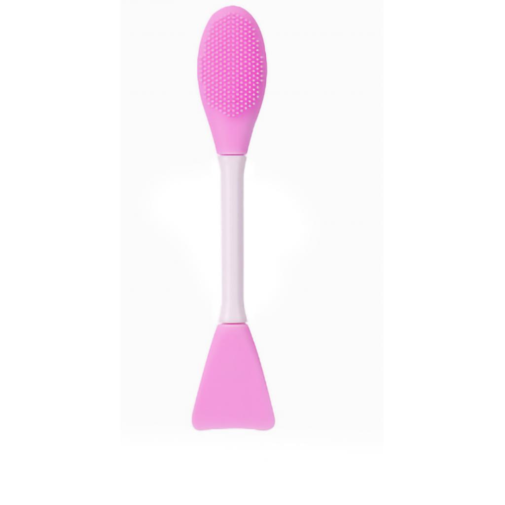 Double Ended Facial Mask Brush Silicone Facial Mask Applicator Spatula Cleansing Massage Brush