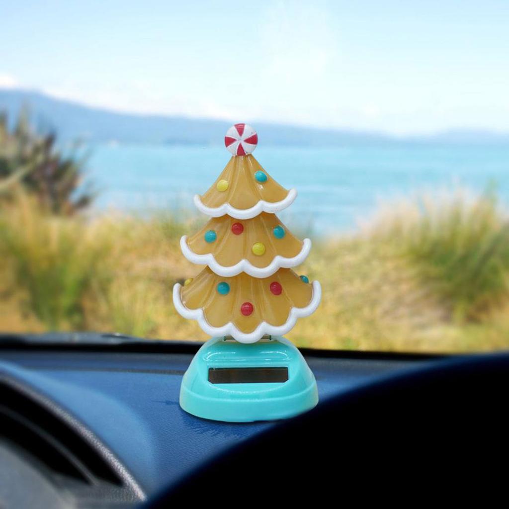 Tanzender Weihnachtsbaum, Weihnachtswackelfigur Weihnachtsbaum Schwingendes Spielzeug Armaturenbrett-Dekoration, Tanzende Spielzeuge, Tanzende Puppe Weihnachtsbaum-Dekoration