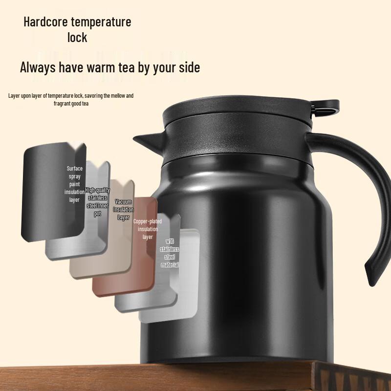 Zhenshan 1500ML 316 Stainless Steel Tea & Coffee Infuser Thermos