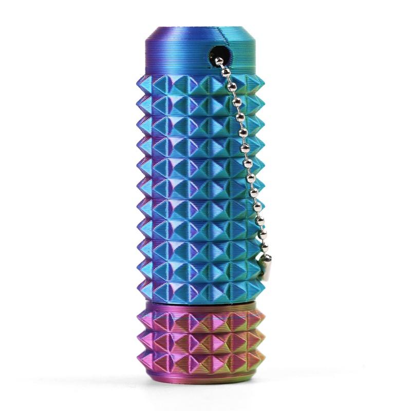 Jouet Fidget Stimulant pour la Douleur Poignée Picotée Stim Porte-clés Jouet Fidget Portable pour Adultes Adolescents Soulagement du Stress Jouet de Bureau Cadeau Original