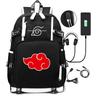 Fußball Bedruckter Studentenrucksack Multifunktionaler USB-Anschluss Große Kapazität Freizeit-Reiserucksack