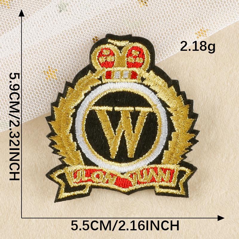 Patch autoadeziv brodat din pânză pentru îmbrăcăminte și șepci