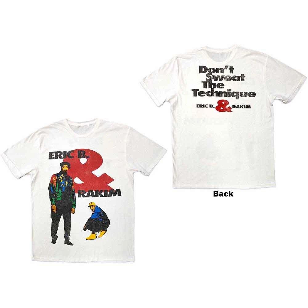 Eric B. & Rakim Unisex T-Shirt: Don t Sweat (Back Print) (Medium) M
