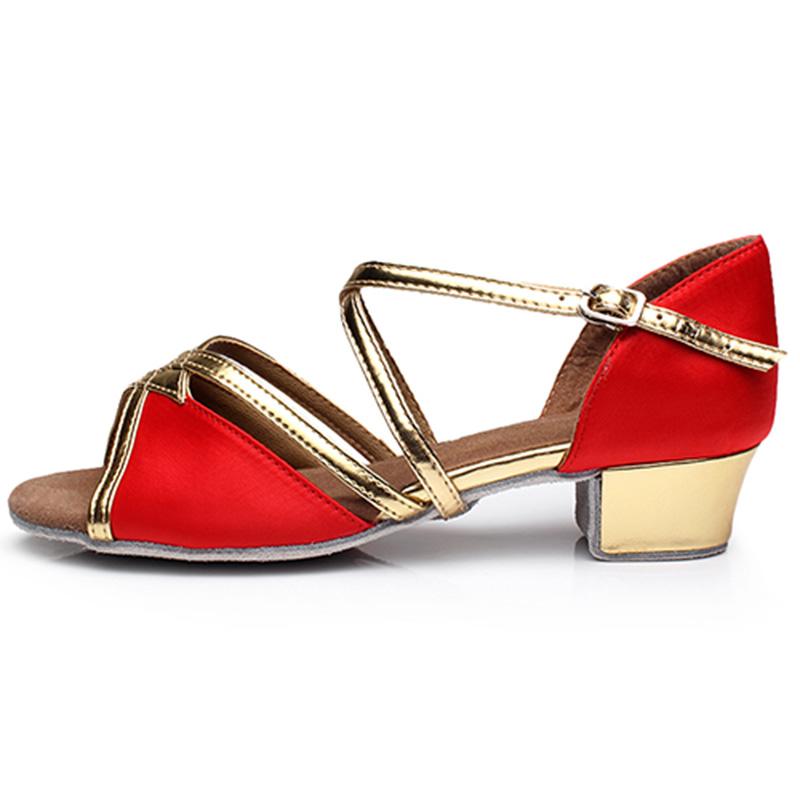 Hotest Newest Girl Latin Dance Shoes Salsa Children'S National Standard Shoes Children'S Dance Shoes Girls Shoes Tango