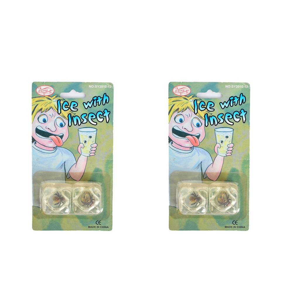 Trick Toys, Simulated Ice Cubes, Insects, Flies, Pranks, April Fool'S Day Prank Toys