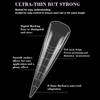 Professional Nail Double Forms ABS Crystal Tip For Quick Length Extension Durability At Home Salon Manicure Nail Mold