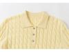 100% Pure Cashmere Cable Knit Long-Sleeve Sweater - Women's Autumn Wear