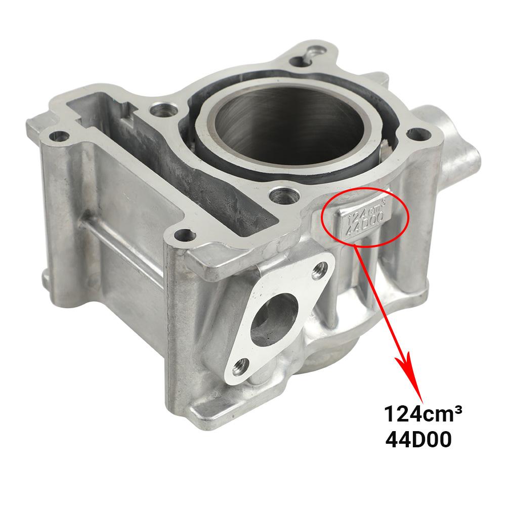52.4MM With Cylinder Diameter Suitable For YAMAHA NMAX125 N MAX 125 N-MAX 125 Motorcycle Cylinder Engine Piston Kit 44D00
