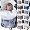Newborn Plush Sleeping Bag, Suitable for Babies 0-12 Months (1)