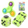 New And Strange Toys, Infinity Rubik'S Cube Decompression Dice Exterminator Pioneer Fingertip Gyro Bubble Music 3-Piece Set