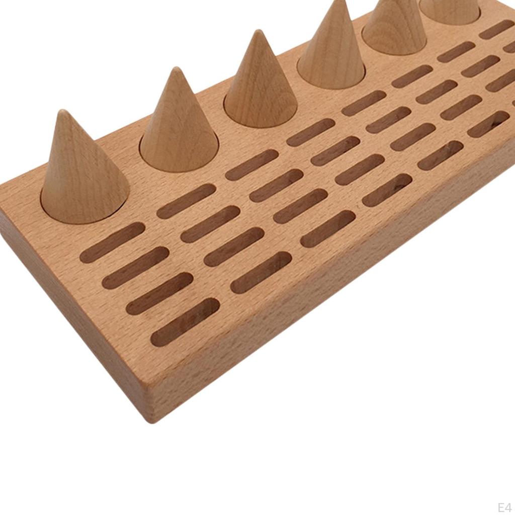 Display Holder Supplies Home Decor Cylinder Storage S Tray Rack Trays for Gifts Mom Wife Lover