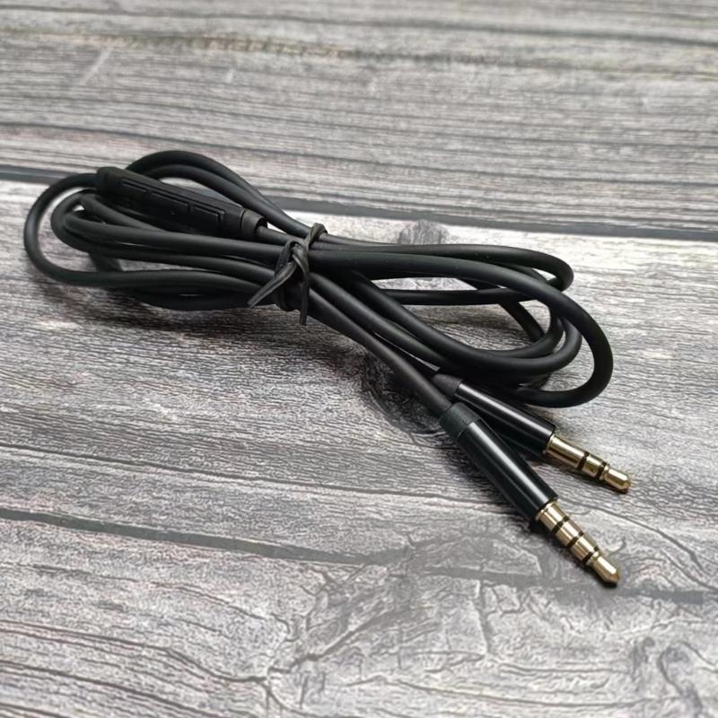 Durable 3.5mm Headset Cord for WH1000xM5,WH1000xM4,WH1000xM3,WHCH710N Headphones Wire High Definition Transmission 150cm