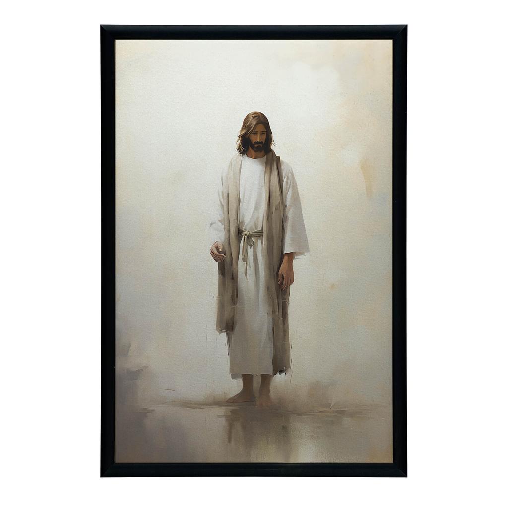 Prayer In Silence - Jesus Prayer In Silence - Jesus, 30X40 Cm, Unframed, Matte Paper 230 Gsm