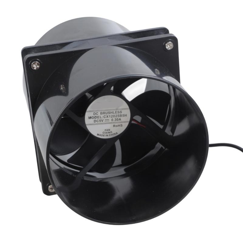 120mm USB 5V Exhaust Fan With 3 Speed Adaptable Switches Suitable For 3D Printer Ventilation Enclosures Cooling System