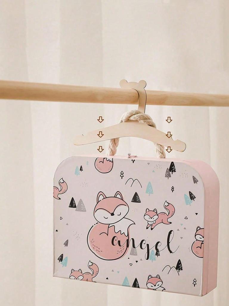 5/10pcs Wooden Hangers for Children, Wooden Hangers for Children and Babies, Used for Clothes and Pants, Baby Shower.