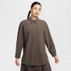 Nike Dri Fit Shirt Women's Ore Gray/Baroque Brown