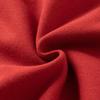 DAVE & BELLA Boys' Red Fleece-Lined Semi-High Neck Sweatshirt