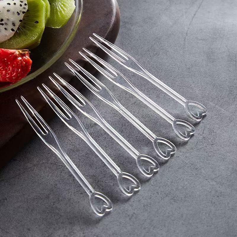 ZISIZ Portable Disposable Fruit Forks