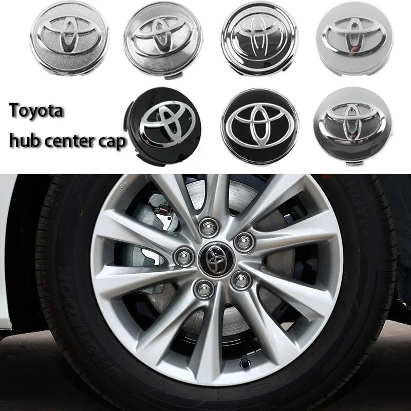 Hub Caps 4pcs 62mm Car Tyre Wheel Center Hub Cap Badge For Toyota Rav4 Yaris Hrv Hilux C-hr Prado Prius Avensis Corolla Camry ac