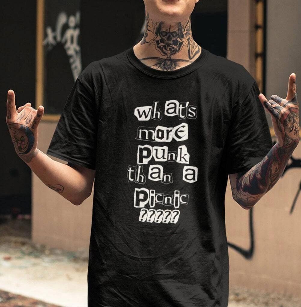 What s More Punk Than a Picnic Shirt L