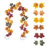 Vibrant Autumn Leaf Hanging Vine Flexible Faux Fall Leaves Strings  Outdoor Decor