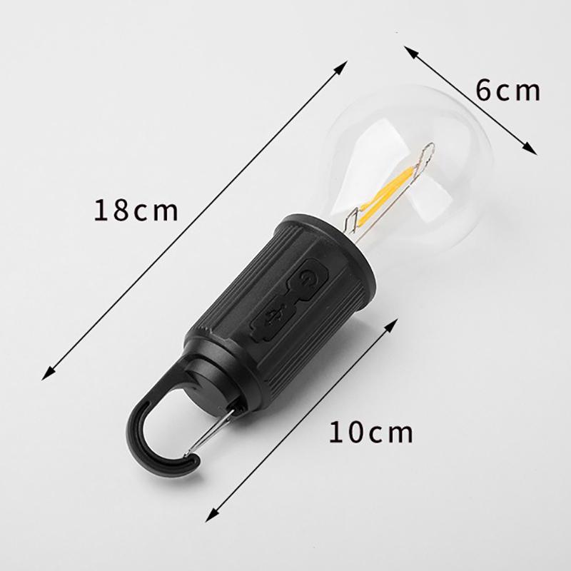 1 Set Portable Night Lights Outdoor Solar Powered Led Lamp Bulbs Usb Charging Camping Light Flashlight Fishing Essentials