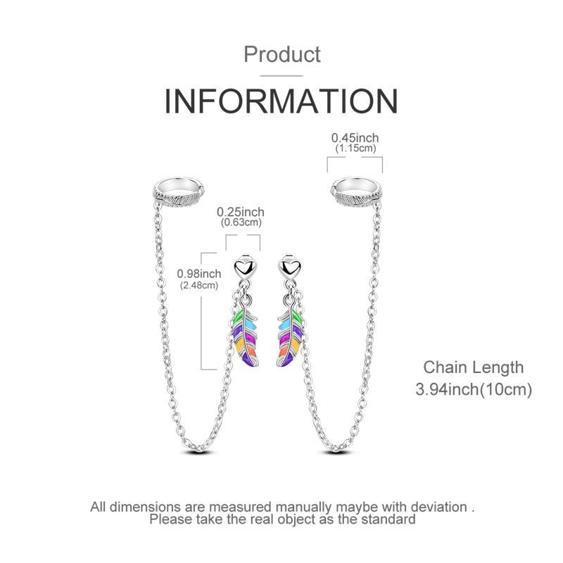 925 Silver Butterfly Four-Leaf Clover Purple Zircon Geometric Stud Earrings for Women