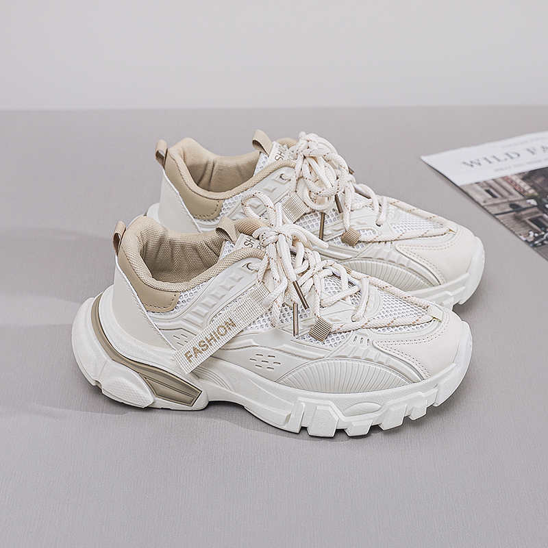 Fashion 35 Non-slip Women's Sports Shoes New Casual Skor For Women Brown Woman Sneakers Exercise Play Top Comfort Wide Foot Famous