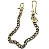 The Perfect Hand Fish Hook Wallet Chain (Solid Brass)