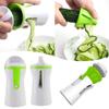 Portable Vegetable Spiralizer Slicer Handheld Peeler Stainless Steel Spiral Slicer for Potatoes Kitchen Cutter Tools Accessories