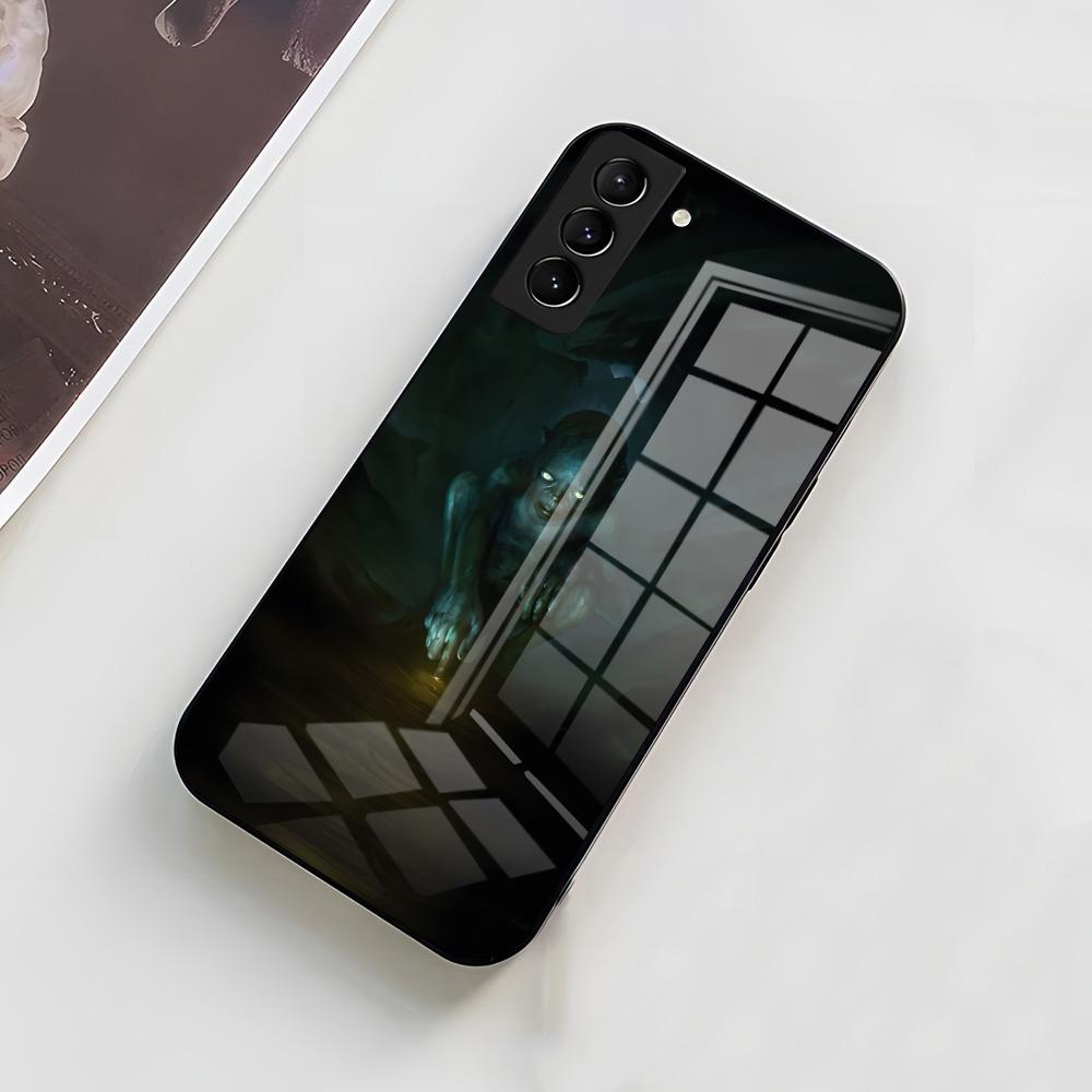 L-Lord Of The R-Rings Gollum Phone Case For Samsung A56 A36 A26 A16 A15 A25 A35 A55 A14 A34 A24 A54 Glass Case