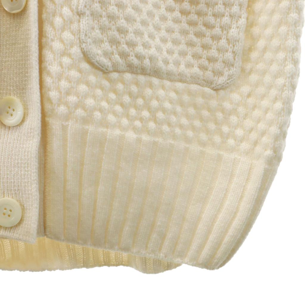 Unused CRUCIANI Made In Italy Cashmere Blend Long Sleeve V Neck Knit Cardigan Women Used