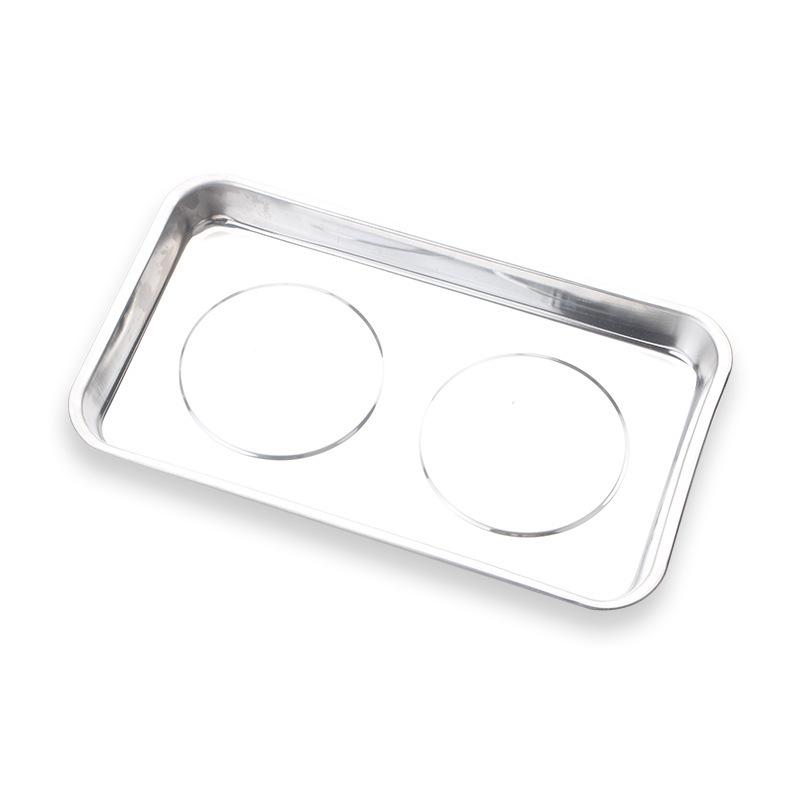 Magnetic Tool Bowl - Stainless Steel Parts Storage In 3, 4, or 6 Inch Sizes for Auto Repair