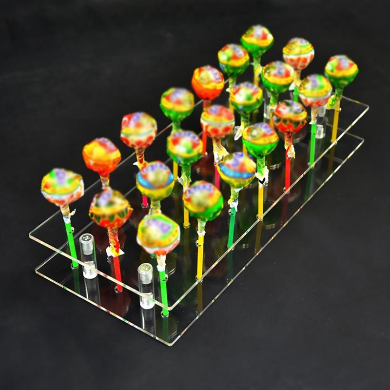 21/35/56 Löcher Kuchen Lutscher Ständer Display Halter Basen Regal Backen Werkzeuge Dessert Display Backformen Küche Party Supplies