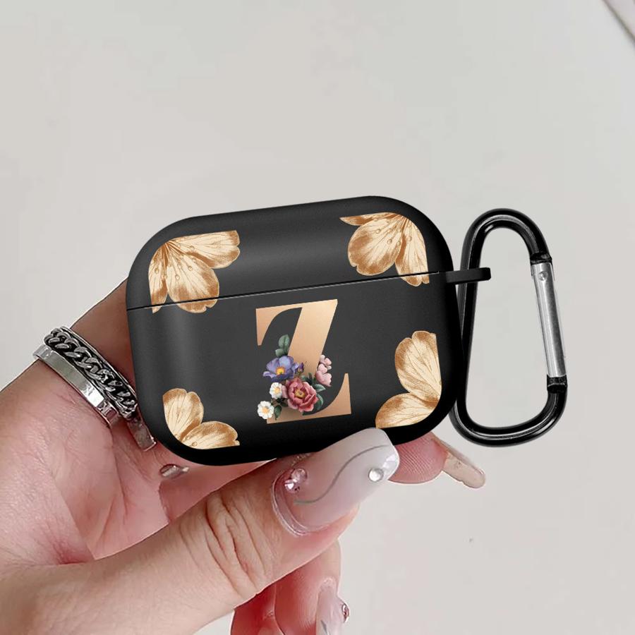 

Earphone Cases Cover Case For Airpods Pro 1 Pro2 3 2 4 Pro3 Flower Name Letter Y Z Airpods Pro