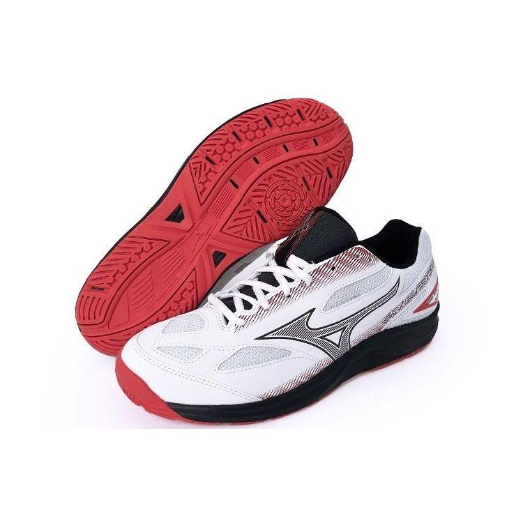 Mizuno Sky Blaster 3 Wide White Black Cayenne Unisex Sneakers High-Risk-Red 71GA234503