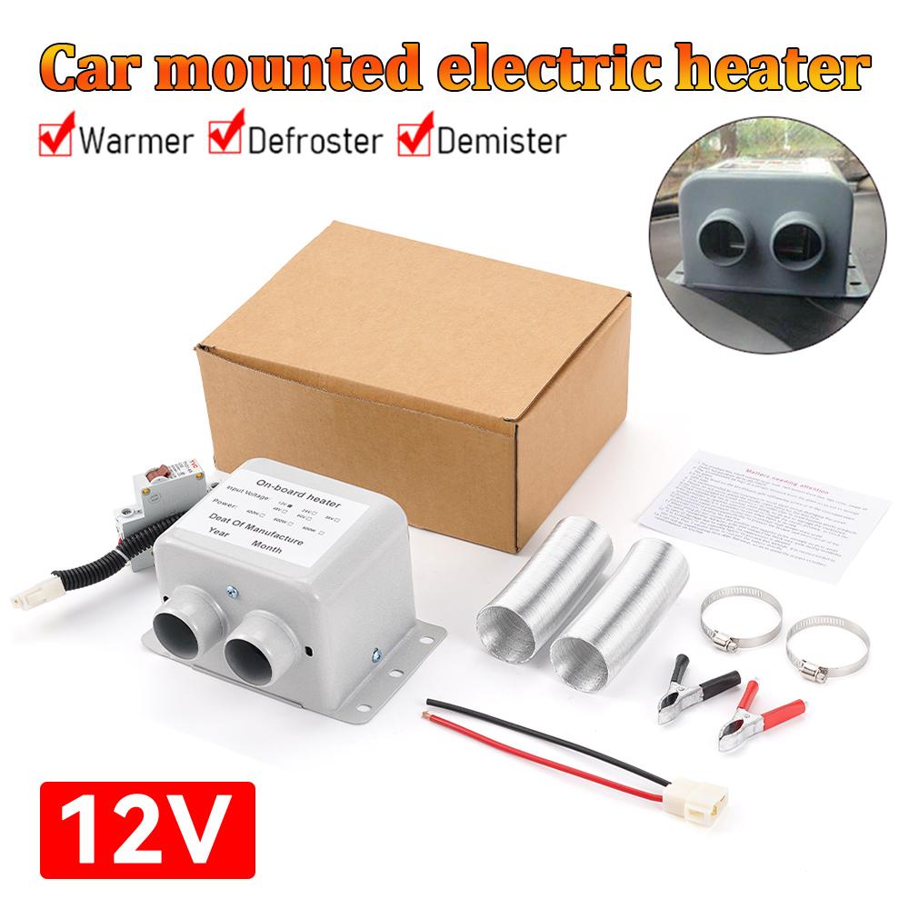 

12 В/24 В автомобильный электрический обогреватель, размораживатель, антизапотеватель, новый зимний быстрый нагрев, двойной электрический обогреватель, подходящий для грузовиков