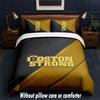 Set Biancheria da Letto Design Boston Bruins 1 Copripiumino + 2 Federe Morbido Traspirante Biancheria da Letto per la Casa