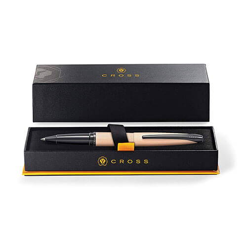 Cross ATX Brushed Rose Gold Etched Diamond Pen (Rollerball)