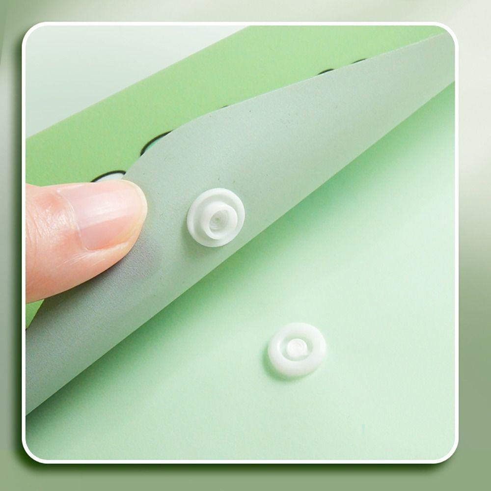 5PCS/Set Waterproof File Bag Snap-fastener File Organizer High Quality A4 File Folder  School Office