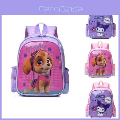 Cute Cartoon Lightweight Nylon Backpack For Kids With Comfortable Arched Straps