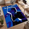 007 (1) Personalized Name Office Carpet Stylish Decor for Living Room Bedroom Kitchen