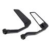 Easy Install Vibration Resistant Rear View Mirror With Wide View Motorcycle Accessory Handlebar Side Mirror